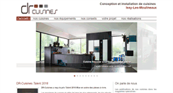 Desktop Screenshot of dr-cuisines.fr