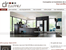 Tablet Screenshot of dr-cuisines.fr